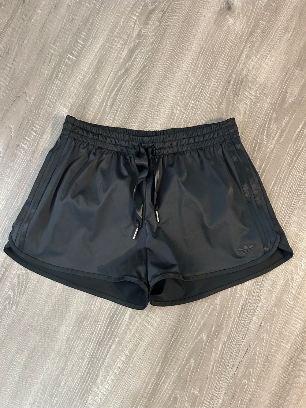 adidas Women's Black Athletic Running Shorts